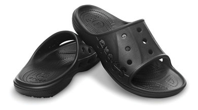 Crocs Baya Slide Black UK 10-11 EUR 45-46 US M11 (12000-001)