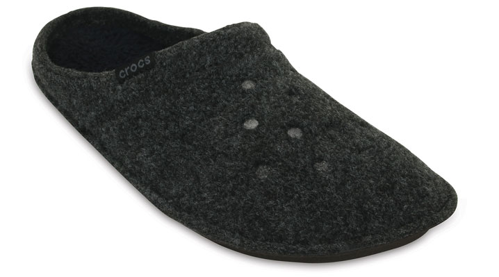 Crocs Classic Slipper Black/Black UK 10-11 EUR 45-46 US M11 (203600-060)