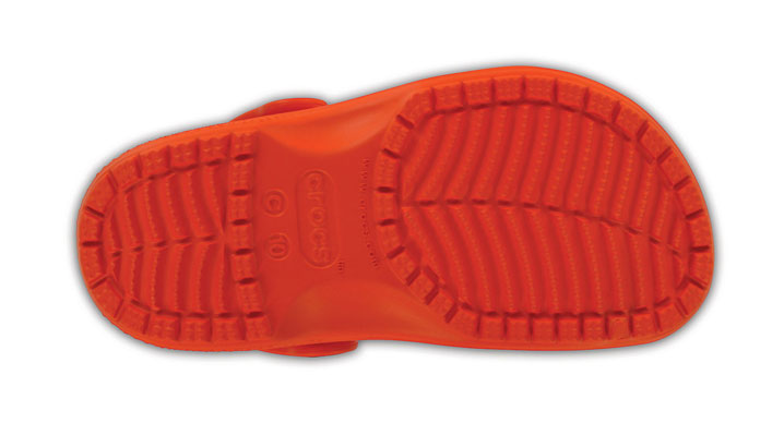 Crocs Kids Classic Clog Tangerine UK 10 EUR 27-28 US C10 (204536-817)